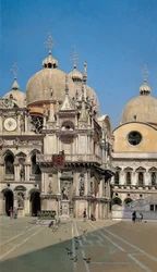 Hof des Dogenpalastes in Venedig